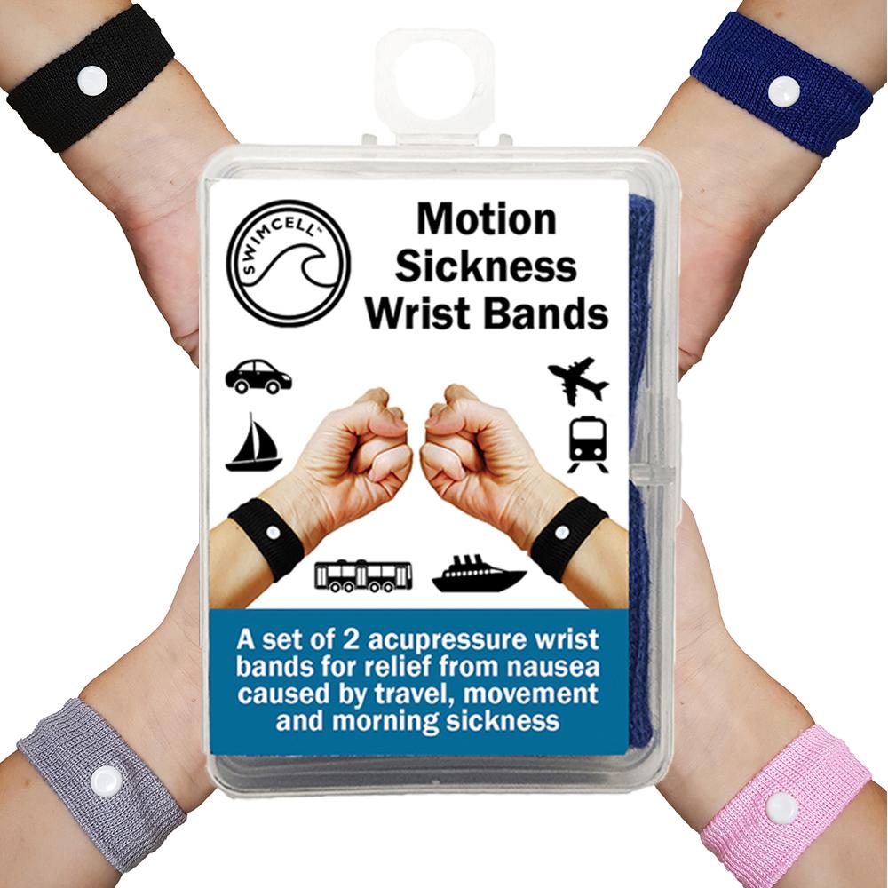 Motion Sickness Bands for Kids, Travel Sickness Relief Wristbands,  Anti-Nausea