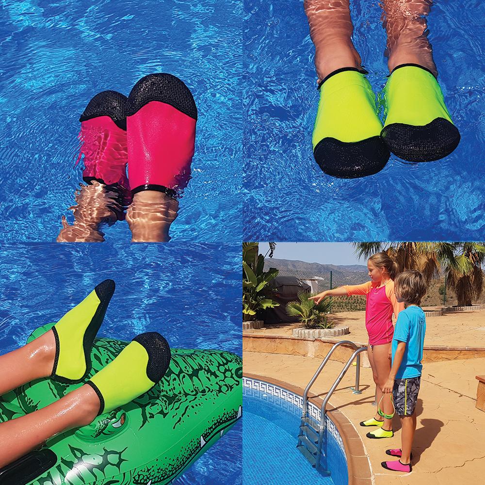 Swimming Socks for Adults and Kids with rubber toe protection